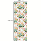 Floralplus Peel and Stick Wallpaper Pastel Floral Pink Mint Green Boho Removable Wall Mural for Bedroom Living Room Home Decor